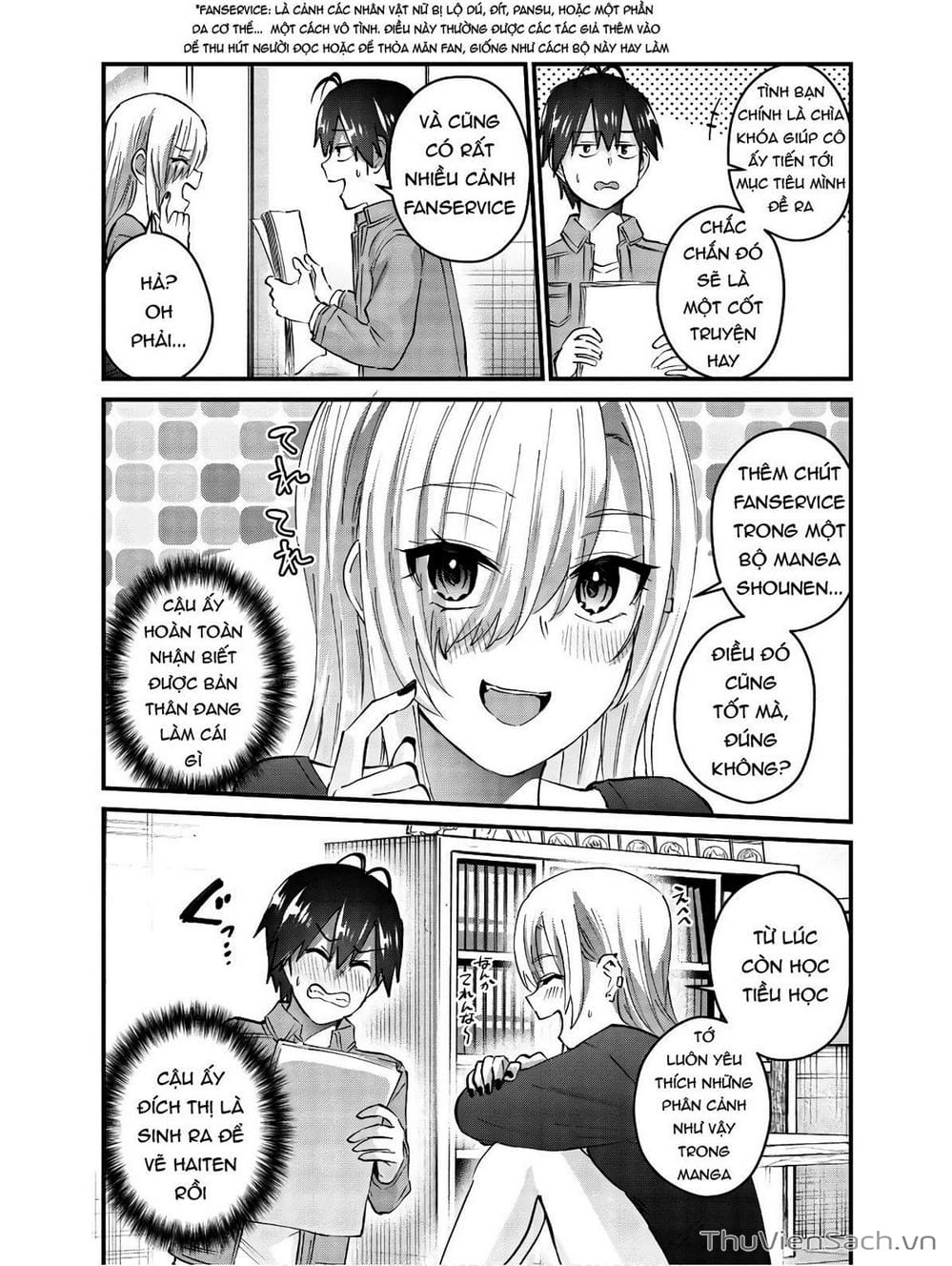 Truyện Tranh Lần Đầu Với Gal - Hajimete No Gal trang 7