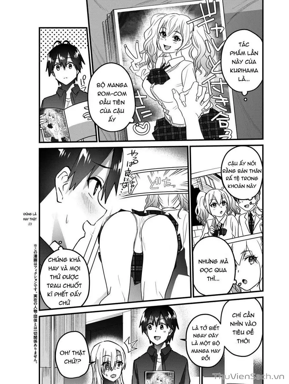 Truyện Tranh Lần Đầu Với Gal - Hajimete No Gal trang 7