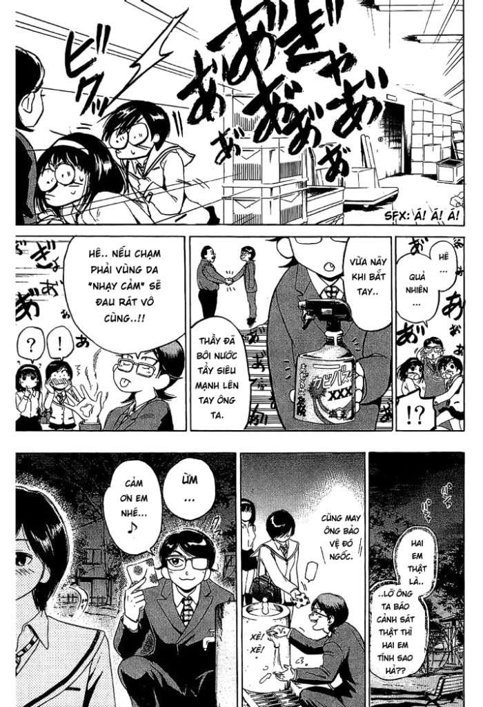 Truyện Tranh Thầy Giáo Lắm Chiêu - Hammer Session trang 4