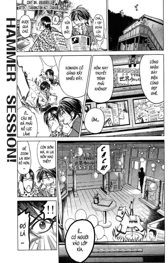 Truyện Tranh Thầy Giáo Lắm Chiêu - Hammer Session trang 4