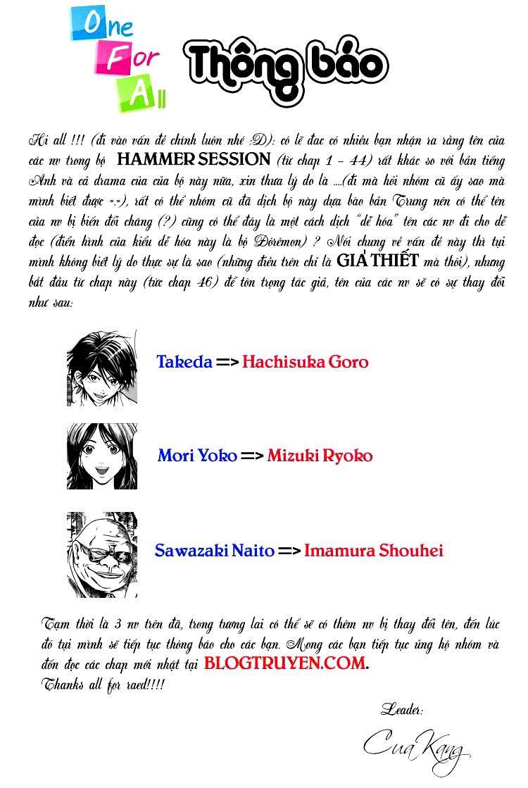 Truyện Tranh Thầy Giáo Lắm Chiêu - Hammer Session trang 4