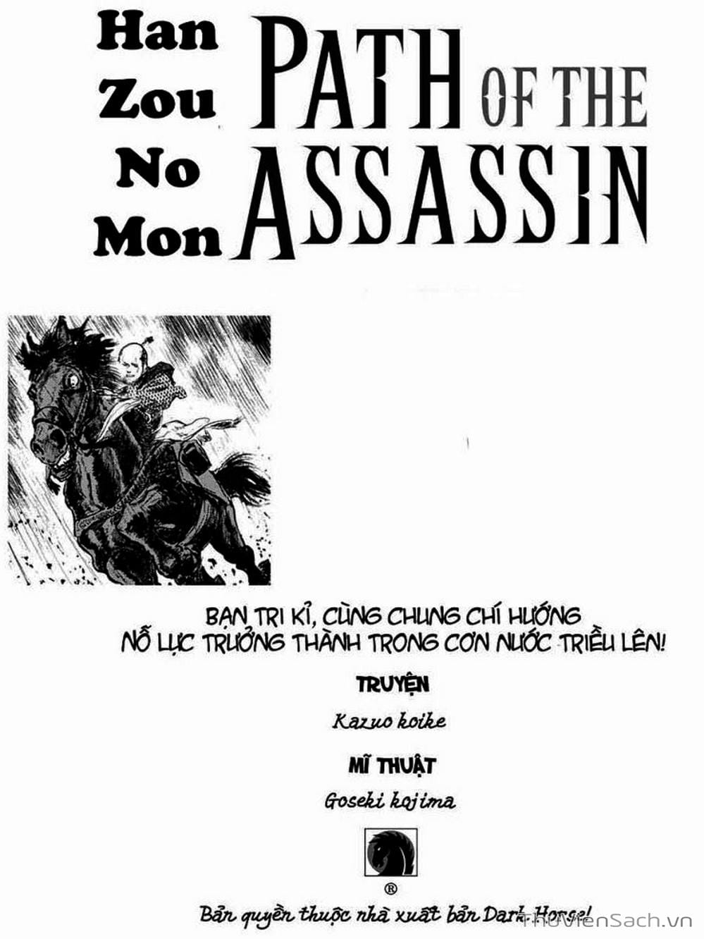 Truyện Tranh Con Đường Của Sát Thủ - Hanzou No Mon trang 6