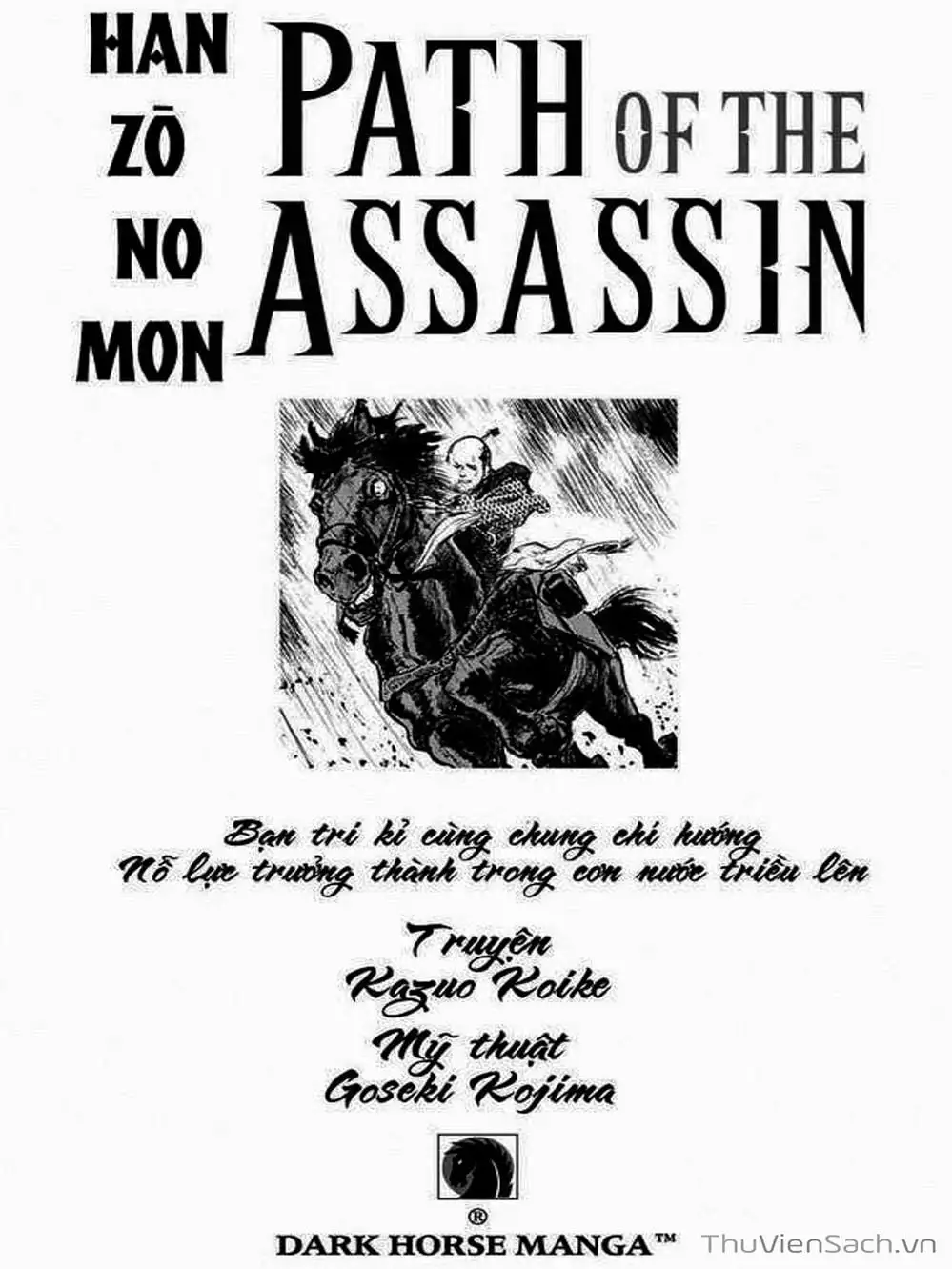 Truyện Tranh Con Đường Của Sát Thủ - Hanzou No Mon trang 6