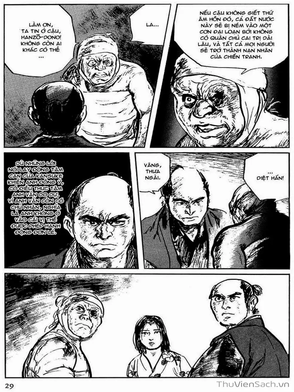 Truyện Tranh Con Đường Của Sát Thủ - Hanzou No Mon trang 6