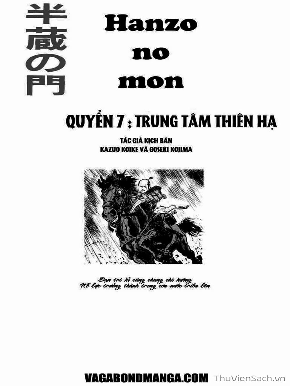 Truyện Tranh Con Đường Của Sát Thủ - Hanzou No Mon trang 2040