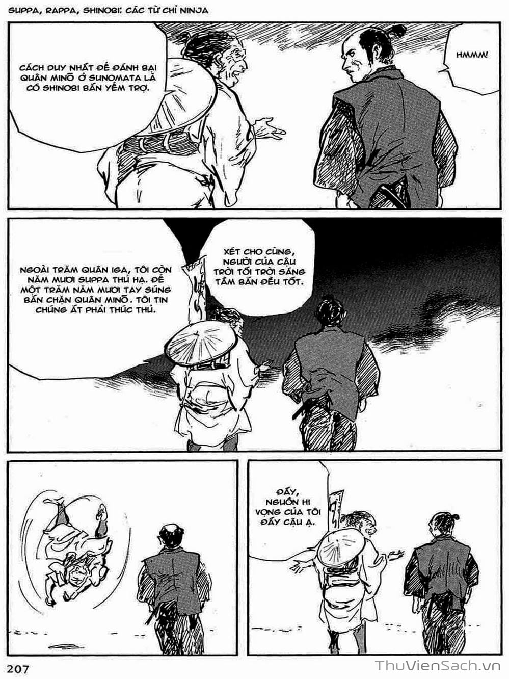 Truyện Tranh Con Đường Của Sát Thủ - Hanzou No Mon trang 6