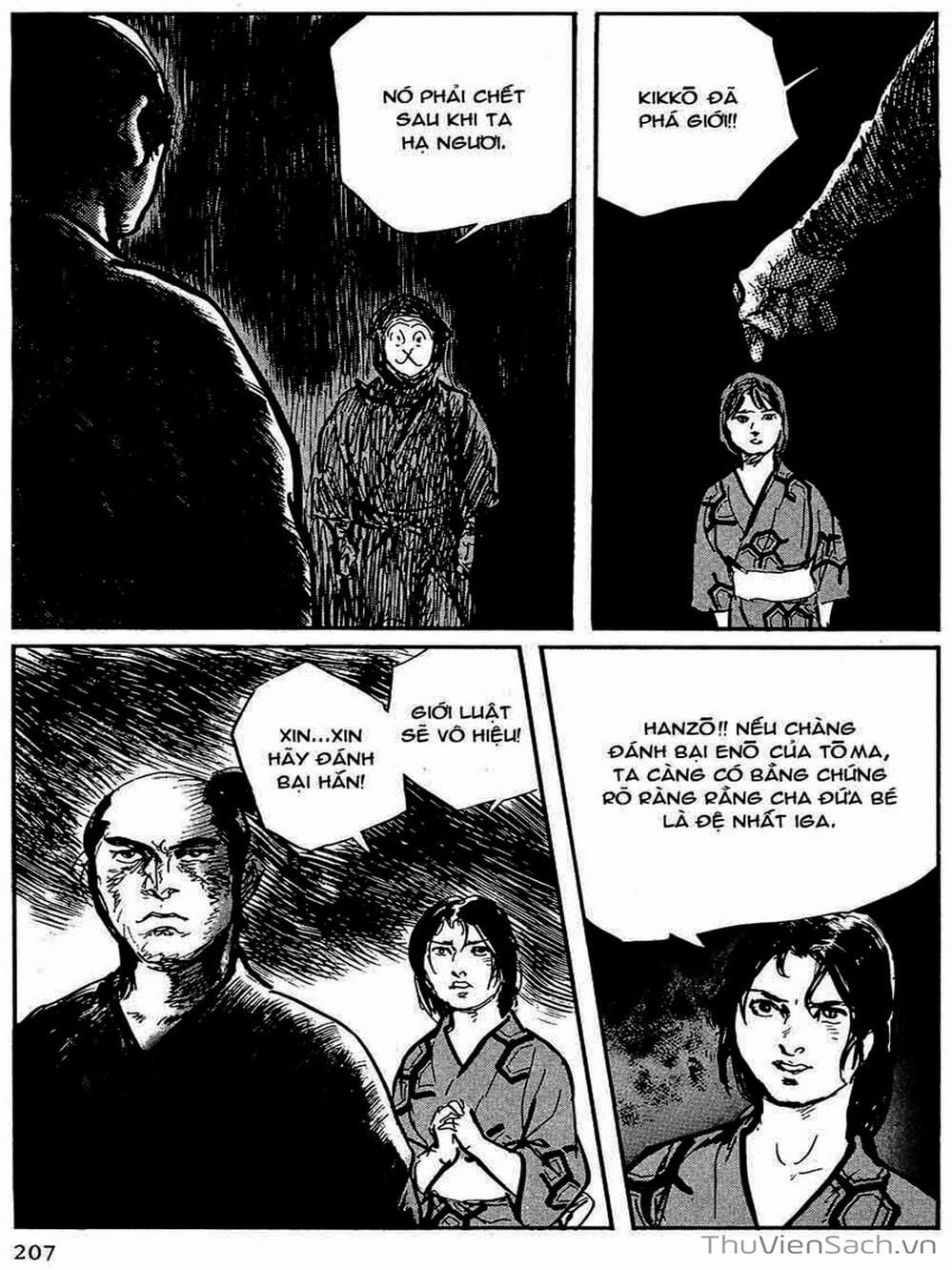 Truyện Tranh Con Đường Của Sát Thủ - Hanzou No Mon trang 6