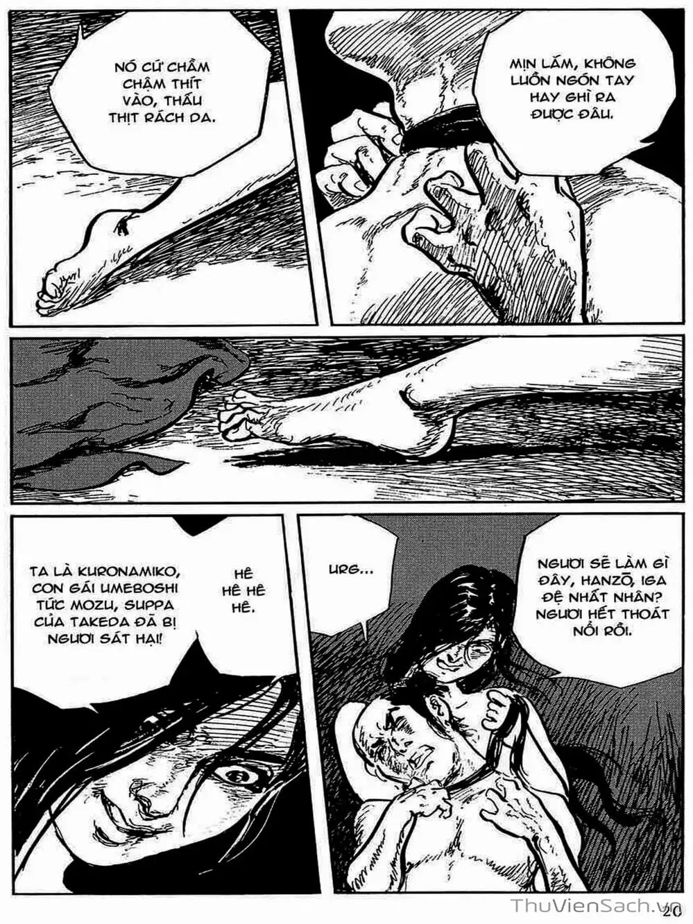 Truyện Tranh Con Đường Của Sát Thủ - Hanzou No Mon trang 6