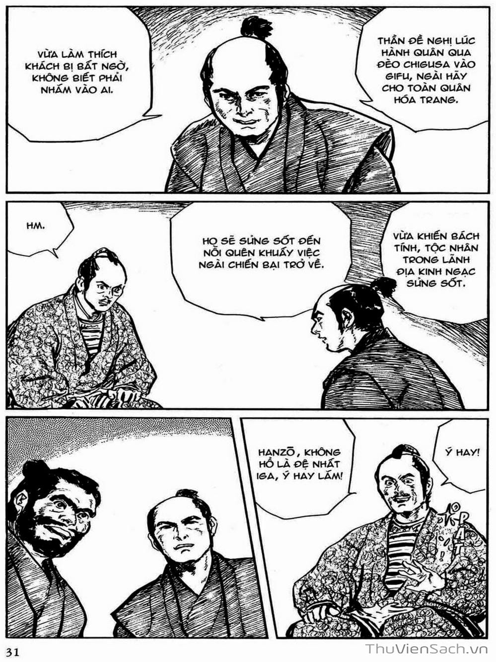 Truyện Tranh Con Đường Của Sát Thủ - Hanzou No Mon trang 6