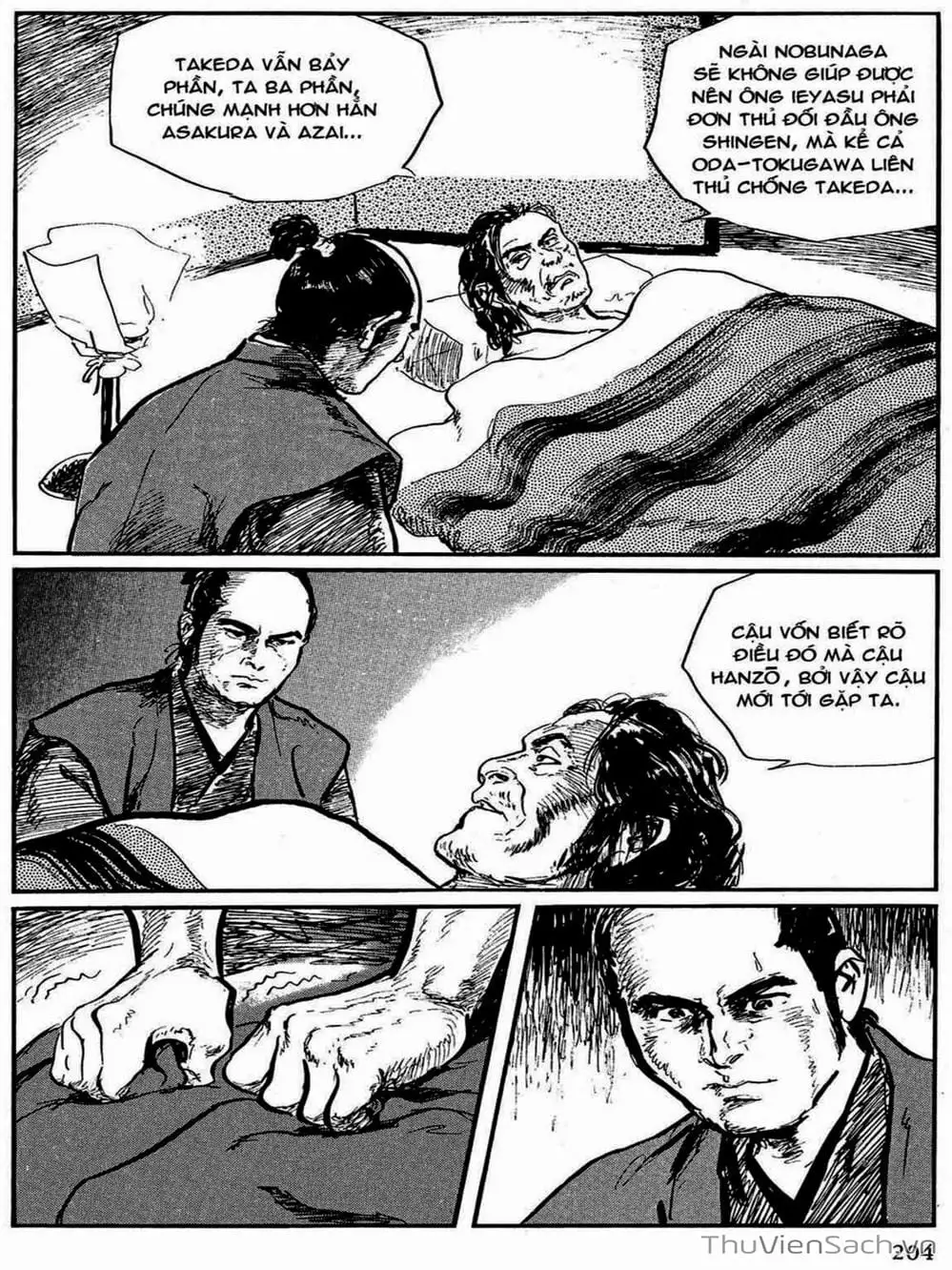 Truyện Tranh Con Đường Của Sát Thủ - Hanzou No Mon trang 6