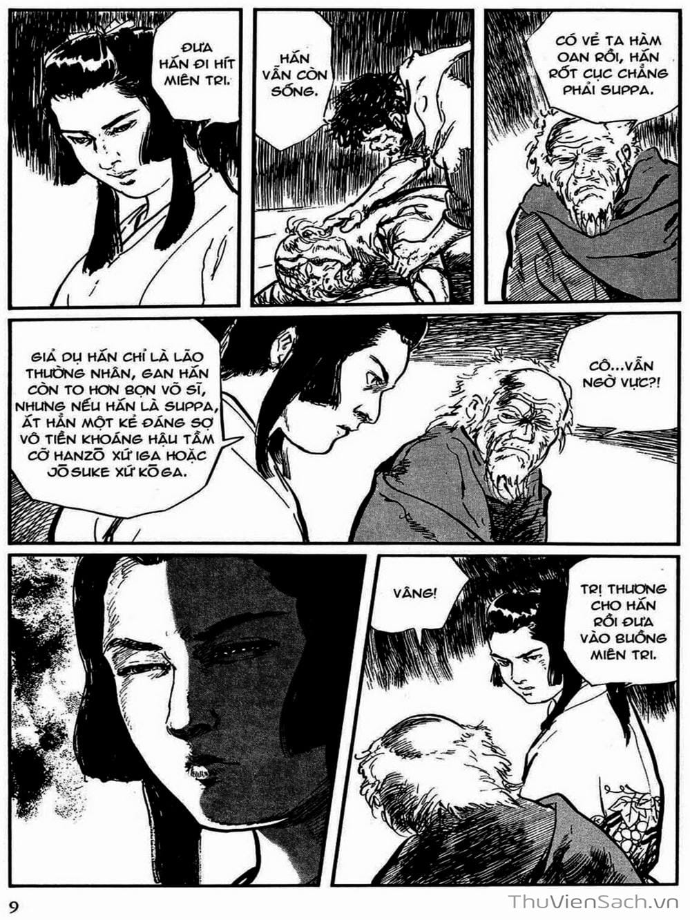 Truyện Tranh Con Đường Của Sát Thủ - Hanzou No Mon trang 6