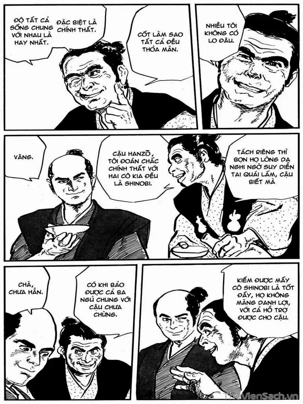 Truyện Tranh Con Đường Của Sát Thủ - Hanzou No Mon trang 6