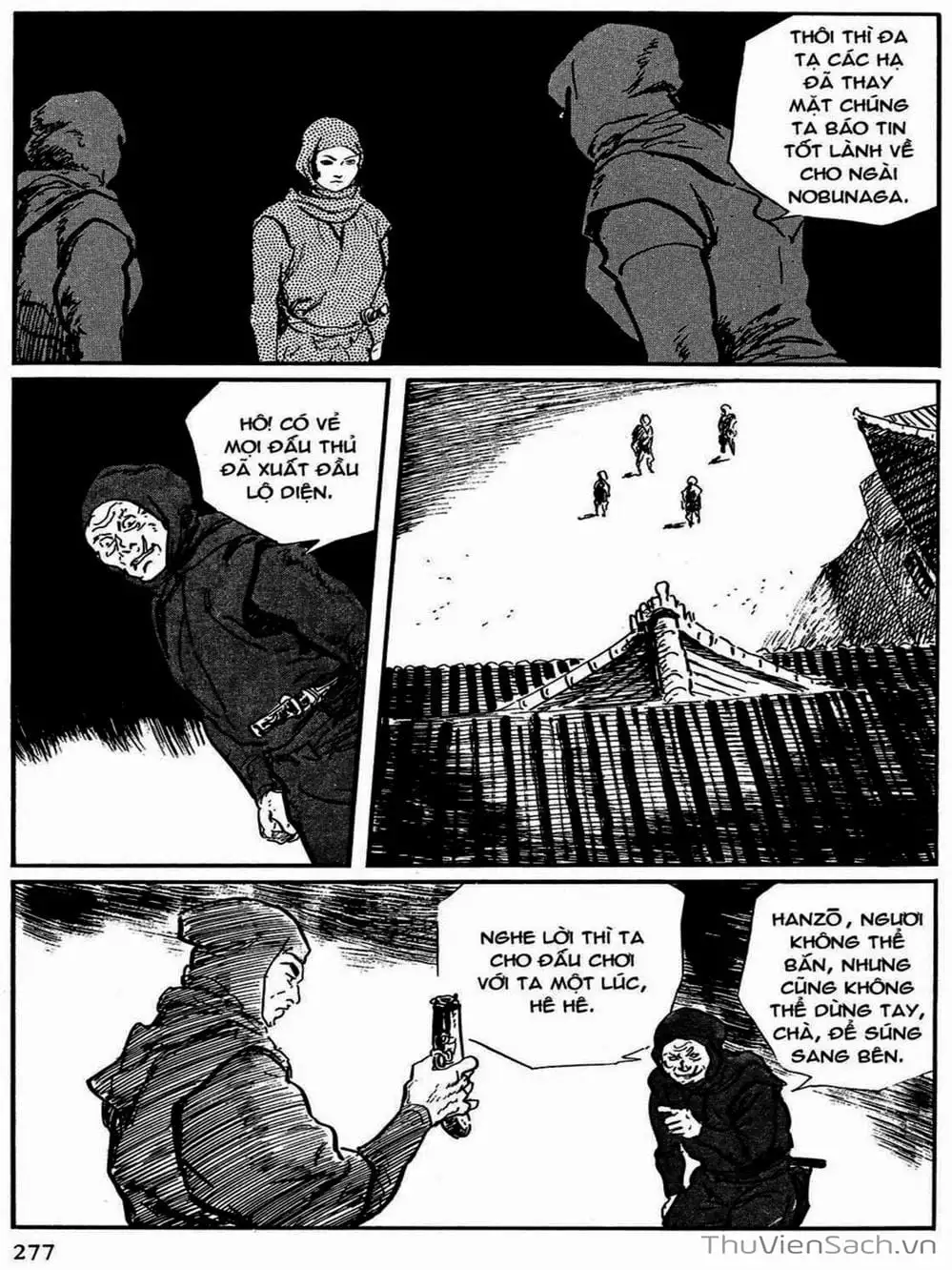 Truyện Tranh Con Đường Của Sát Thủ - Hanzou No Mon trang 6