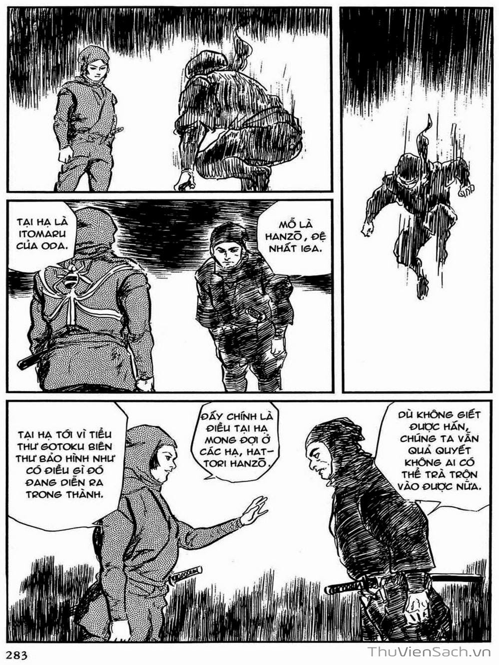 Truyện Tranh Con Đường Của Sát Thủ - Hanzou No Mon trang 6