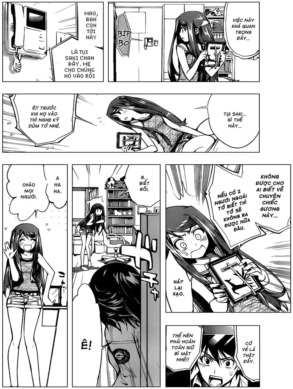 Truyện Tranh Harisugawa Ở Thế Giới Trong Gương trang 4