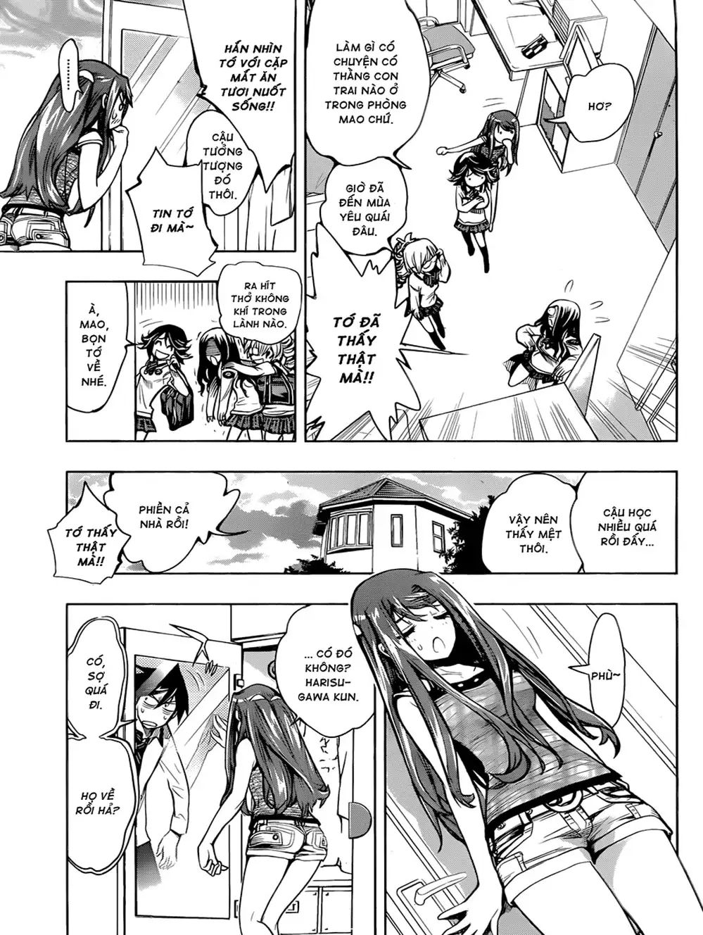Truyện Tranh Harisugawa Ở Thế Giới Trong Gương trang 4