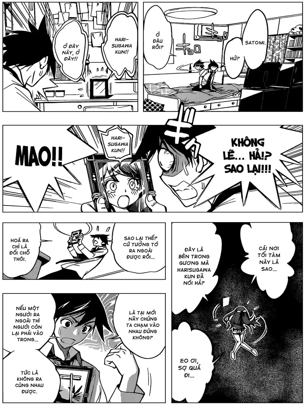 Truyện Tranh Harisugawa Ở Thế Giới Trong Gương trang 4