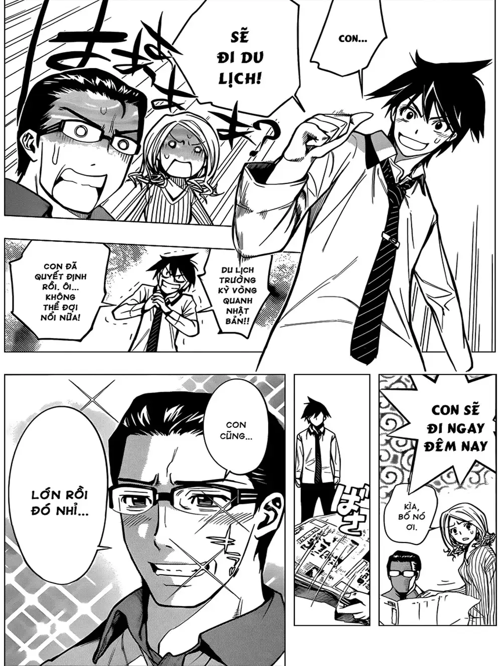 Truyện Tranh Harisugawa Ở Thế Giới Trong Gương trang 4