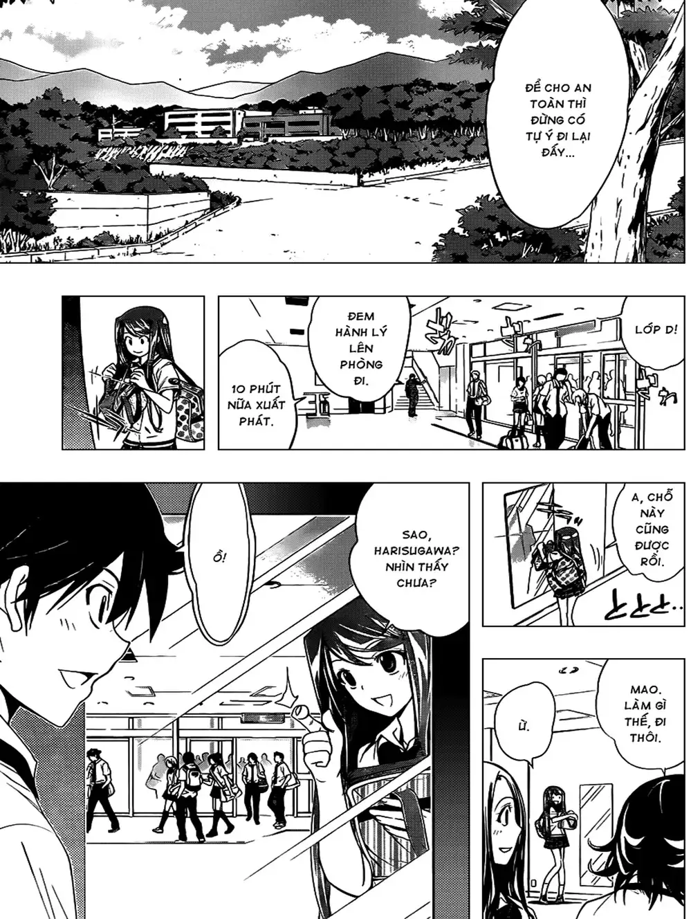 Truyện Tranh Harisugawa Ở Thế Giới Trong Gương trang 4