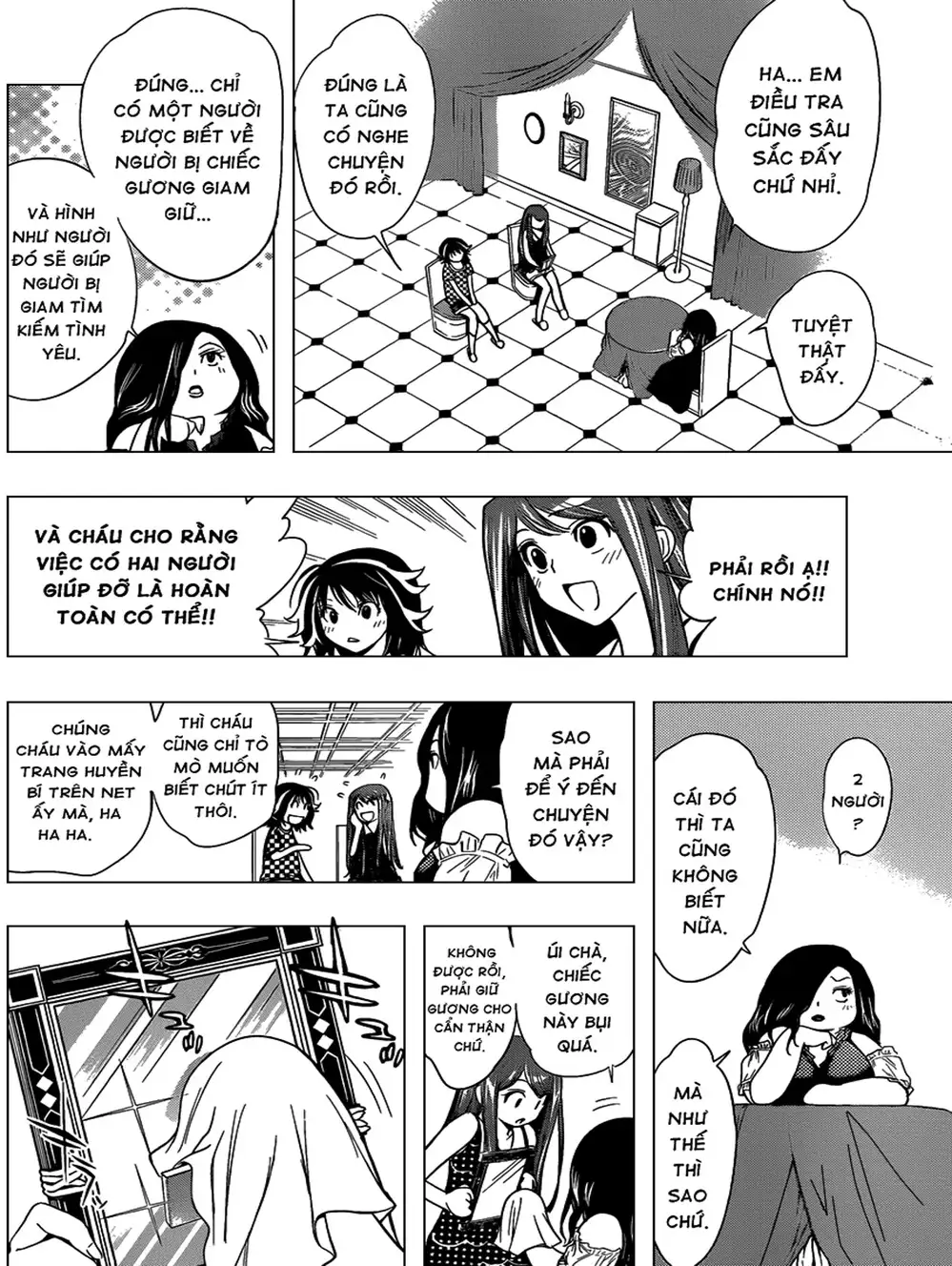 Truyện Tranh Harisugawa Ở Thế Giới Trong Gương trang 4