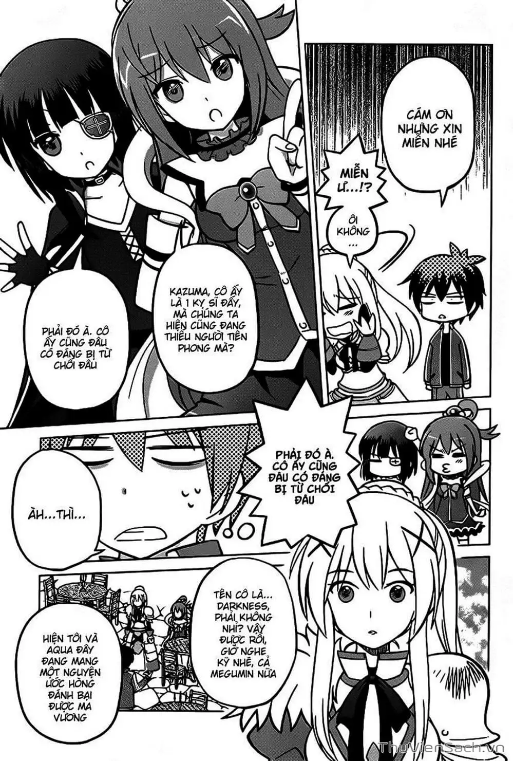 Truyện Tranh Hãy Ban Phúc Lành Cho Thế Giới Tuyệt Vời Này! trang 6