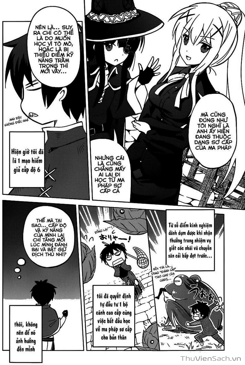 Truyện Tranh Hãy Ban Phúc Lành Cho Thế Giới Tuyệt Vời Này! trang 6