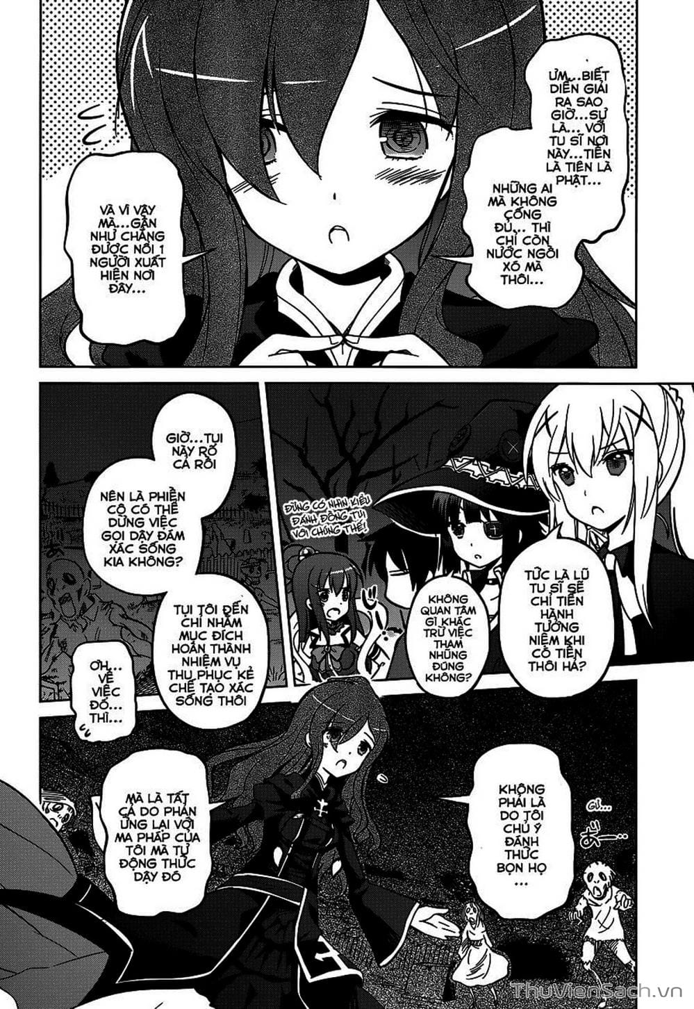 Truyện Tranh Hãy Ban Phúc Lành Cho Thế Giới Tuyệt Vời Này! trang 6
