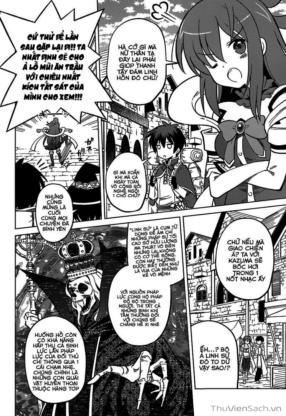 Truyện Tranh Hãy Ban Phúc Lành Cho Thế Giới Tuyệt Vời Này! trang 6