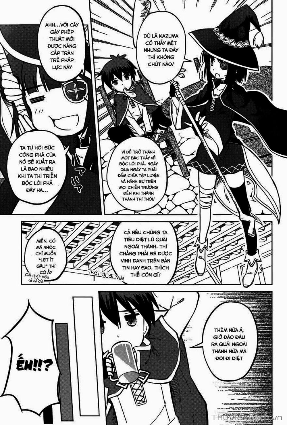 Truyện Tranh Hãy Ban Phúc Lành Cho Thế Giới Tuyệt Vời Này! trang 6