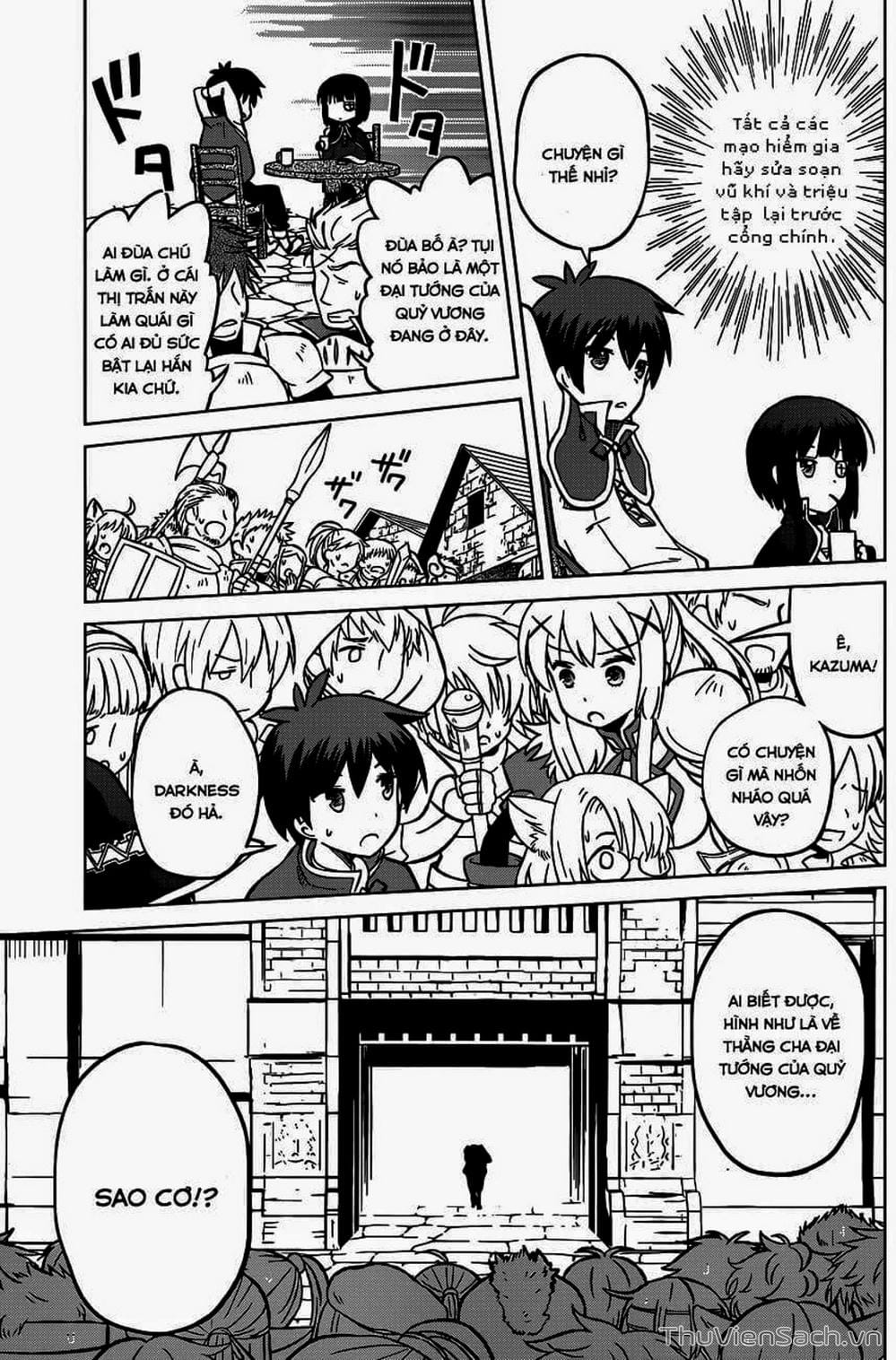 Truyện Tranh Hãy Ban Phúc Lành Cho Thế Giới Tuyệt Vời Này! trang 6