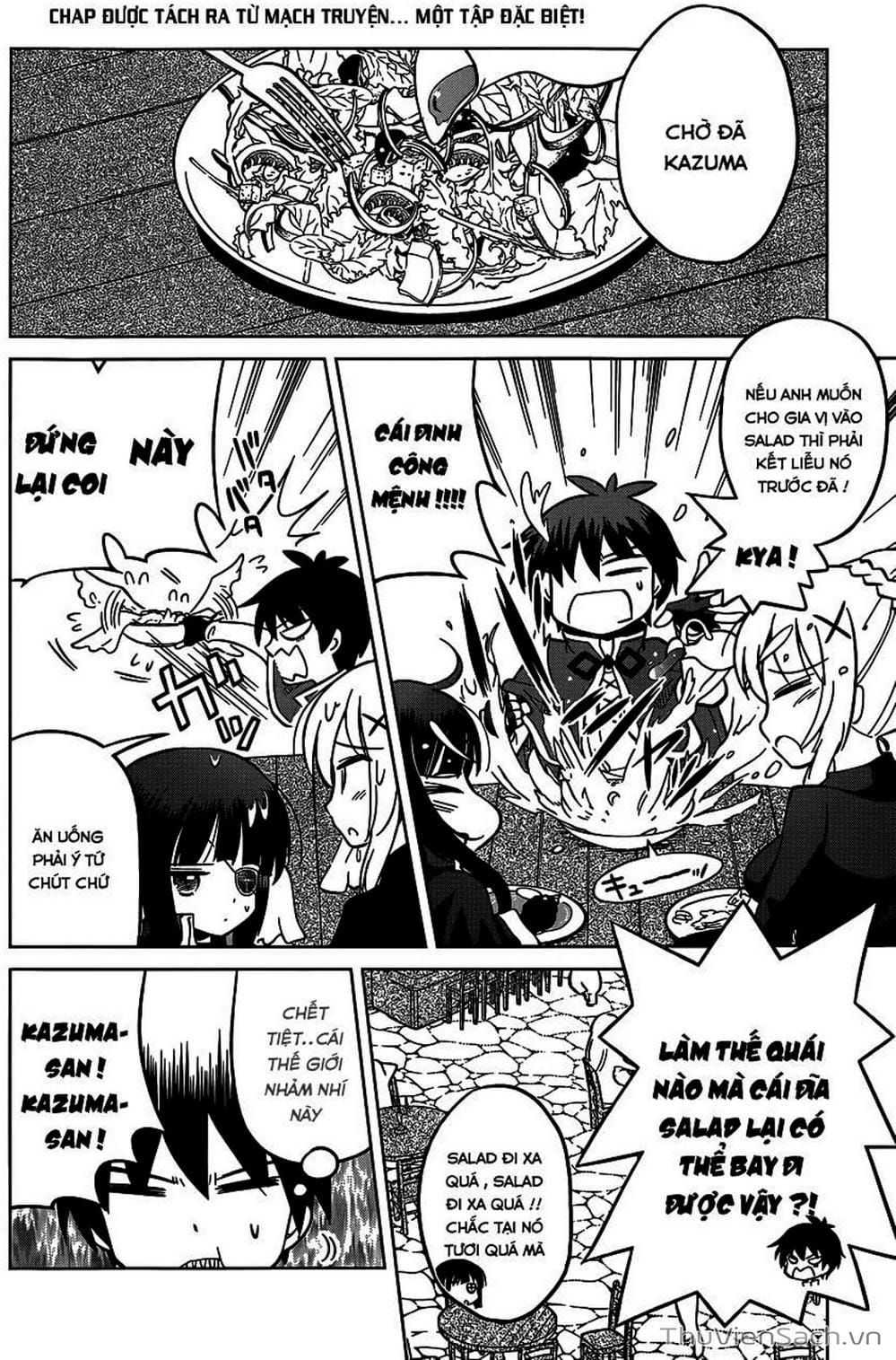 Truyện Tranh Hãy Ban Phúc Lành Cho Thế Giới Tuyệt Vời Này! trang 6