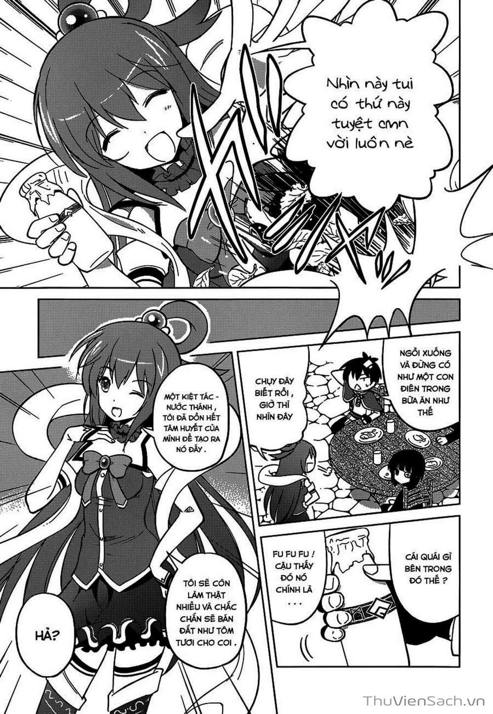 Truyện Tranh Hãy Ban Phúc Lành Cho Thế Giới Tuyệt Vời Này! trang 6