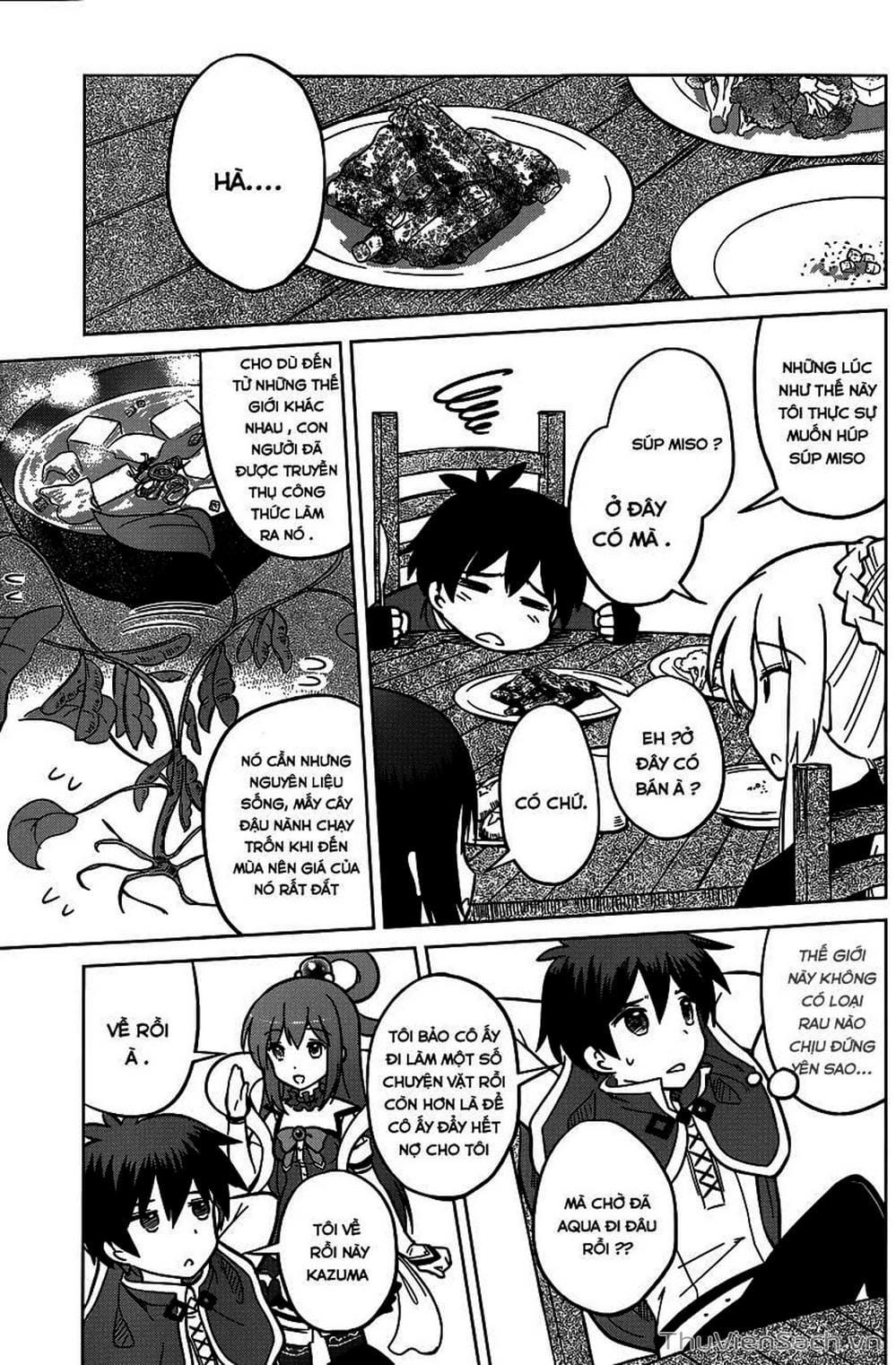 Truyện Tranh Hãy Ban Phúc Lành Cho Thế Giới Tuyệt Vời Này! trang 6