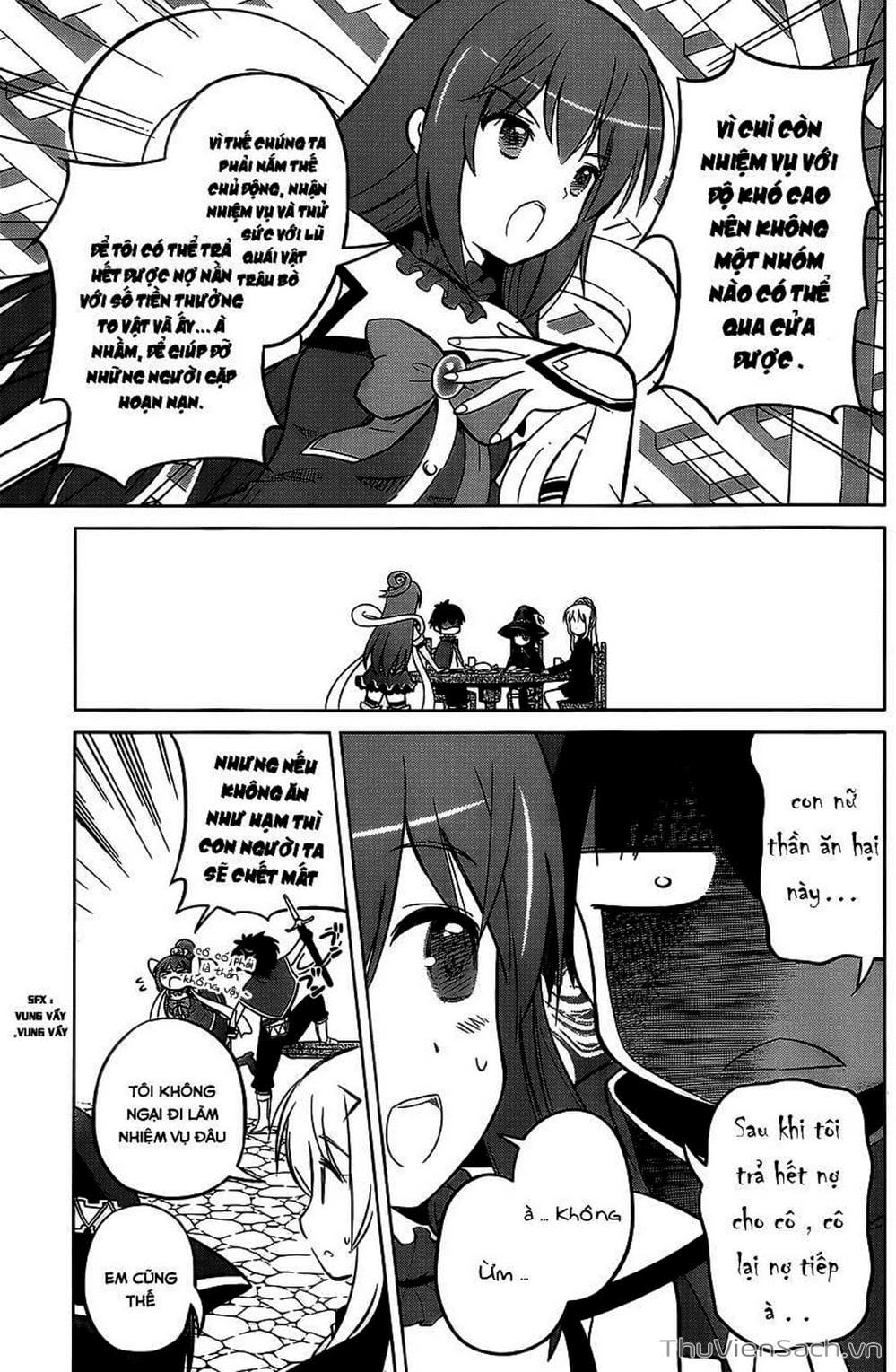 Truyện Tranh Hãy Ban Phúc Lành Cho Thế Giới Tuyệt Vời Này! trang 6