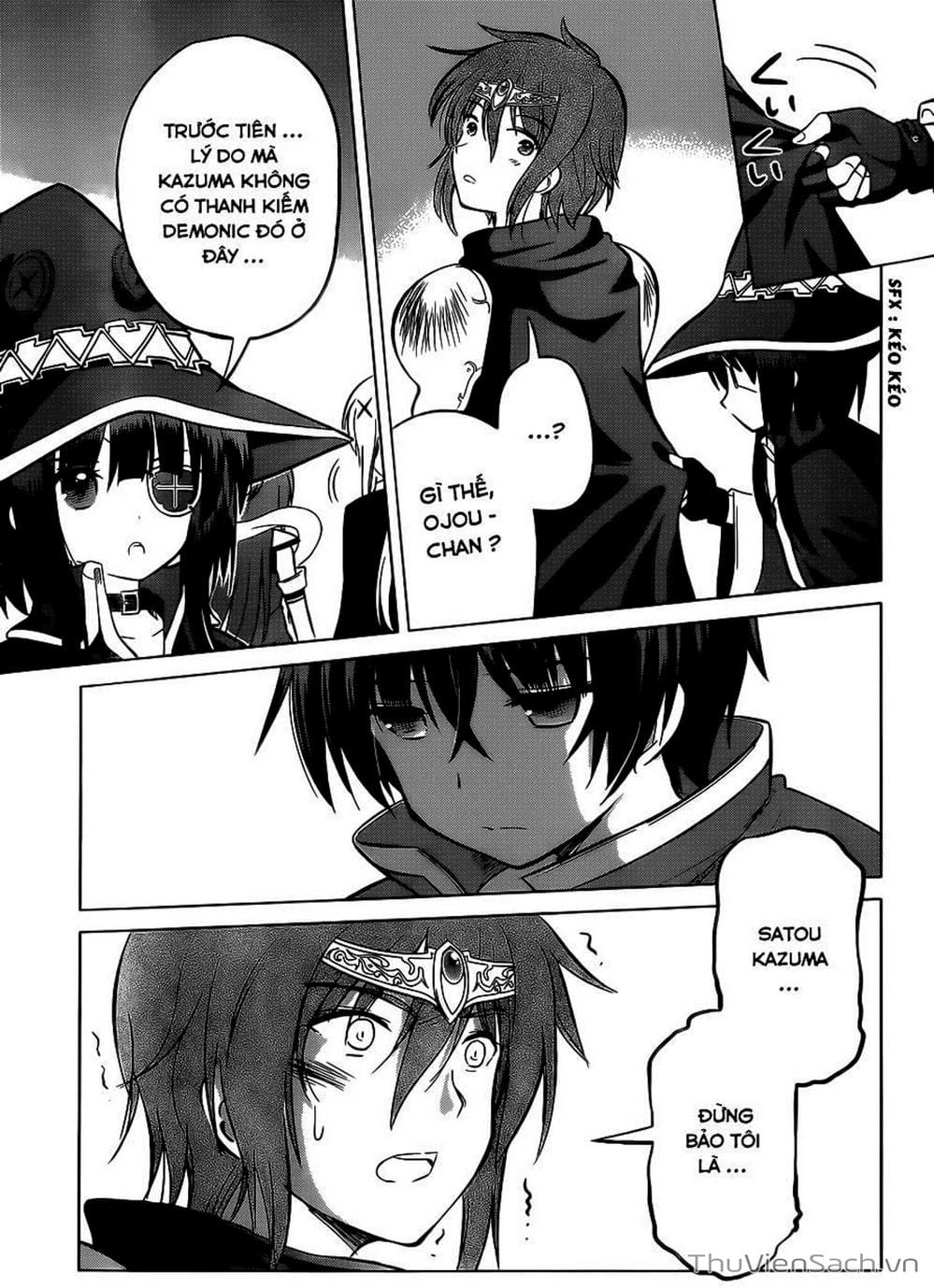 Truyện Tranh Hãy Ban Phúc Lành Cho Thế Giới Tuyệt Vời Này! trang 6