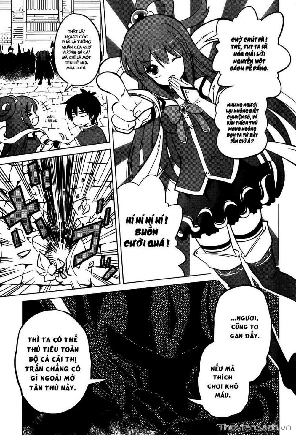 Truyện Tranh Hãy Ban Phúc Lành Cho Thế Giới Tuyệt Vời Này! trang 6