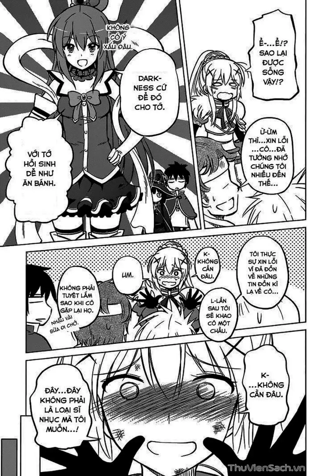 Truyện Tranh Hãy Ban Phúc Lành Cho Thế Giới Tuyệt Vời Này! trang 6
