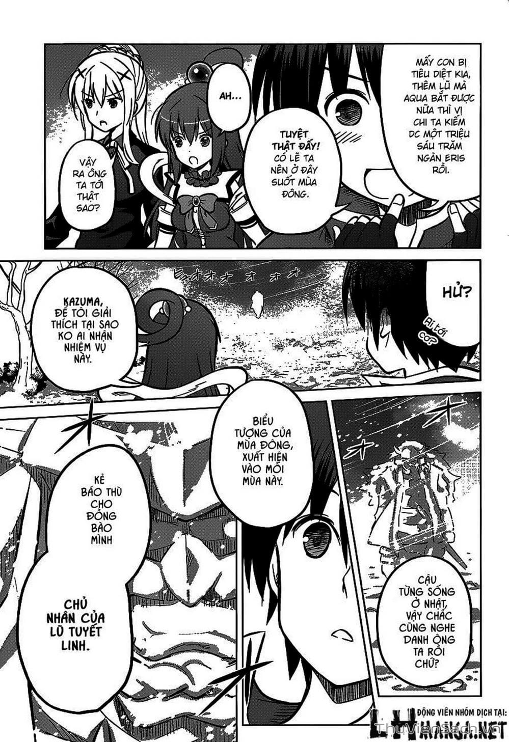 Truyện Tranh Hãy Ban Phúc Lành Cho Thế Giới Tuyệt Vời Này! trang 6