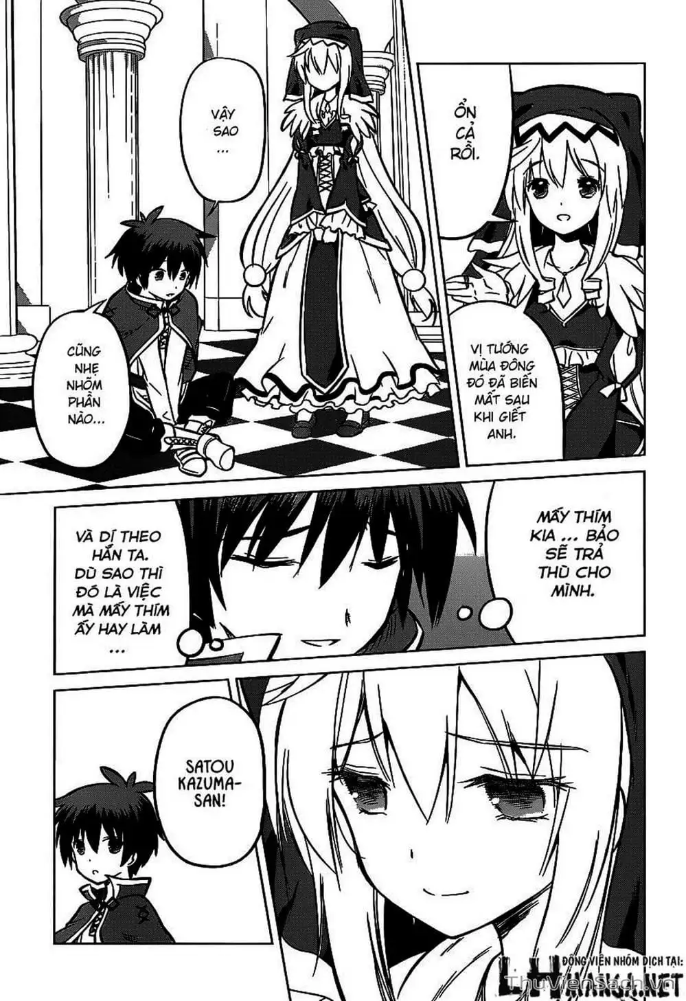 Truyện Tranh Hãy Ban Phúc Lành Cho Thế Giới Tuyệt Vời Này! trang 6