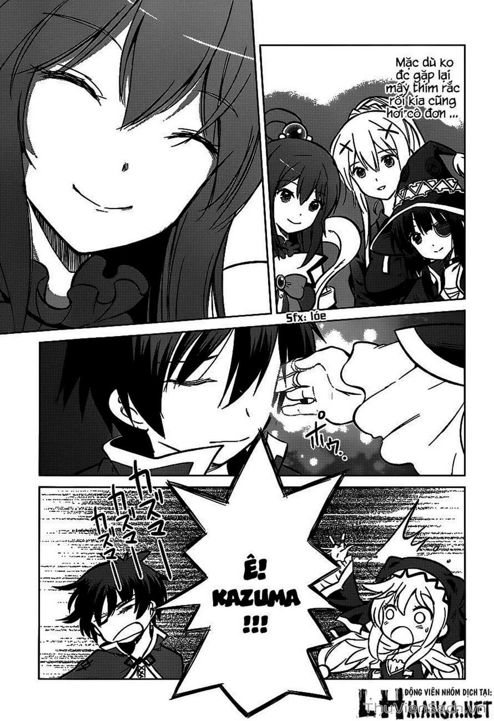 Truyện Tranh Hãy Ban Phúc Lành Cho Thế Giới Tuyệt Vời Này! trang 6