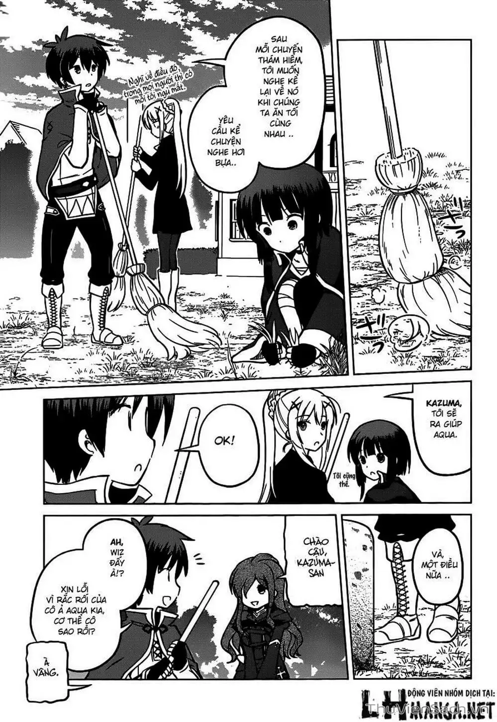 Truyện Tranh Hãy Ban Phúc Lành Cho Thế Giới Tuyệt Vời Này! trang 6