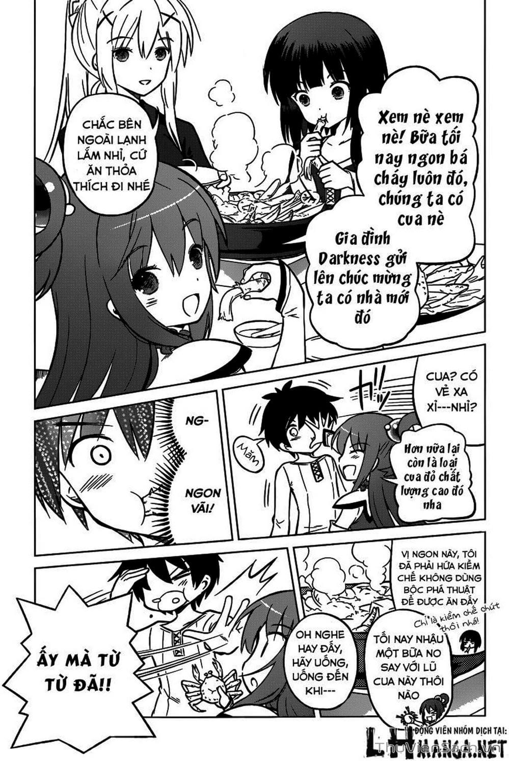Truyện Tranh Hãy Ban Phúc Lành Cho Thế Giới Tuyệt Vời Này! trang 6