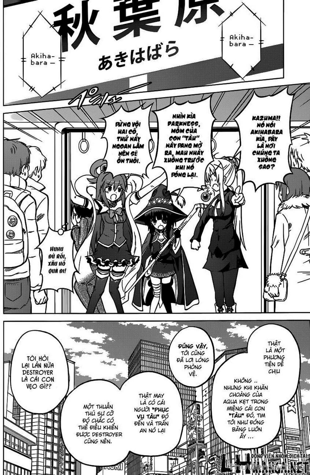 Truyện Tranh Hãy Ban Phúc Lành Cho Thế Giới Tuyệt Vời Này! trang 6