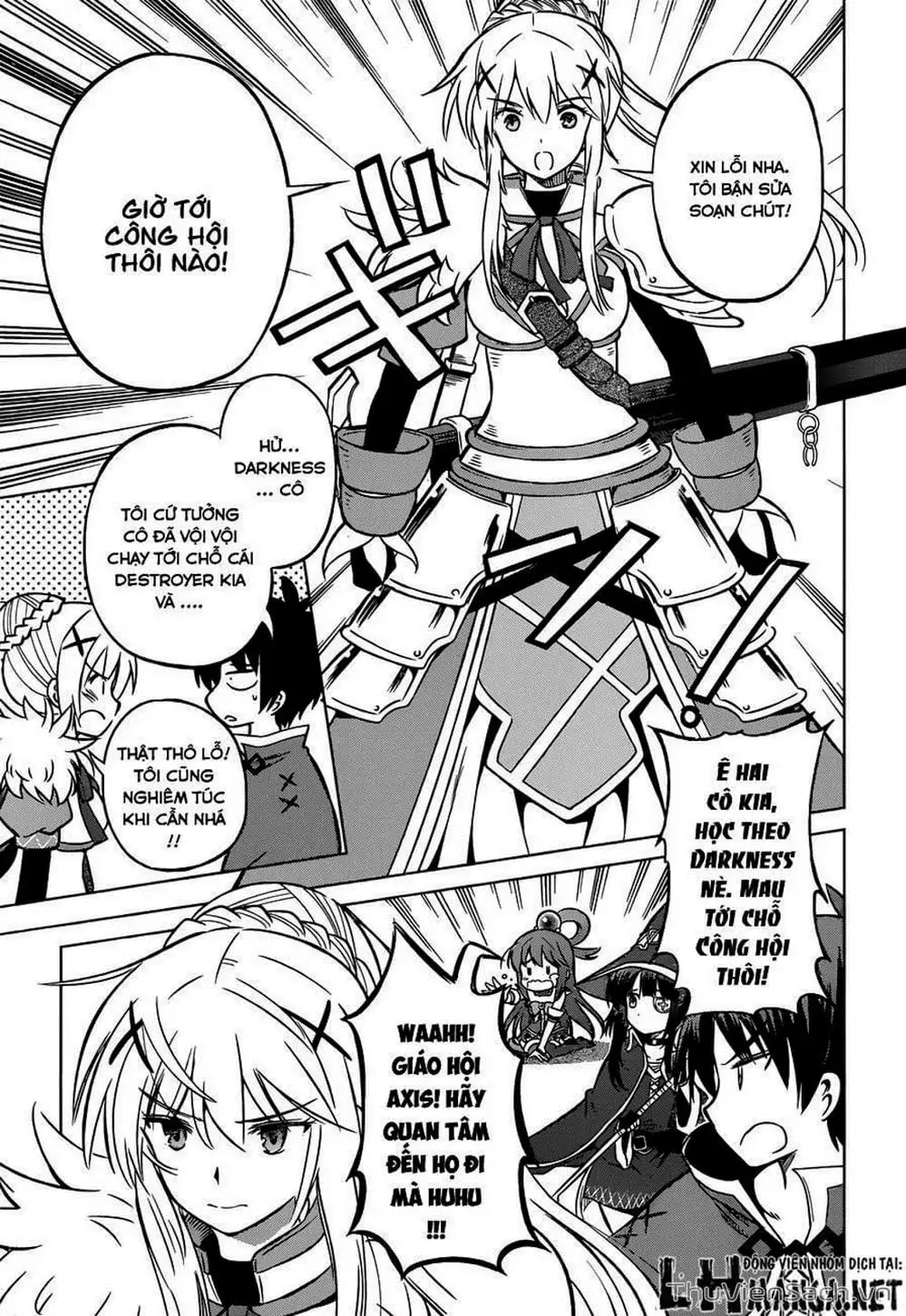 Truyện Tranh Hãy Ban Phúc Lành Cho Thế Giới Tuyệt Vời Này! trang 6