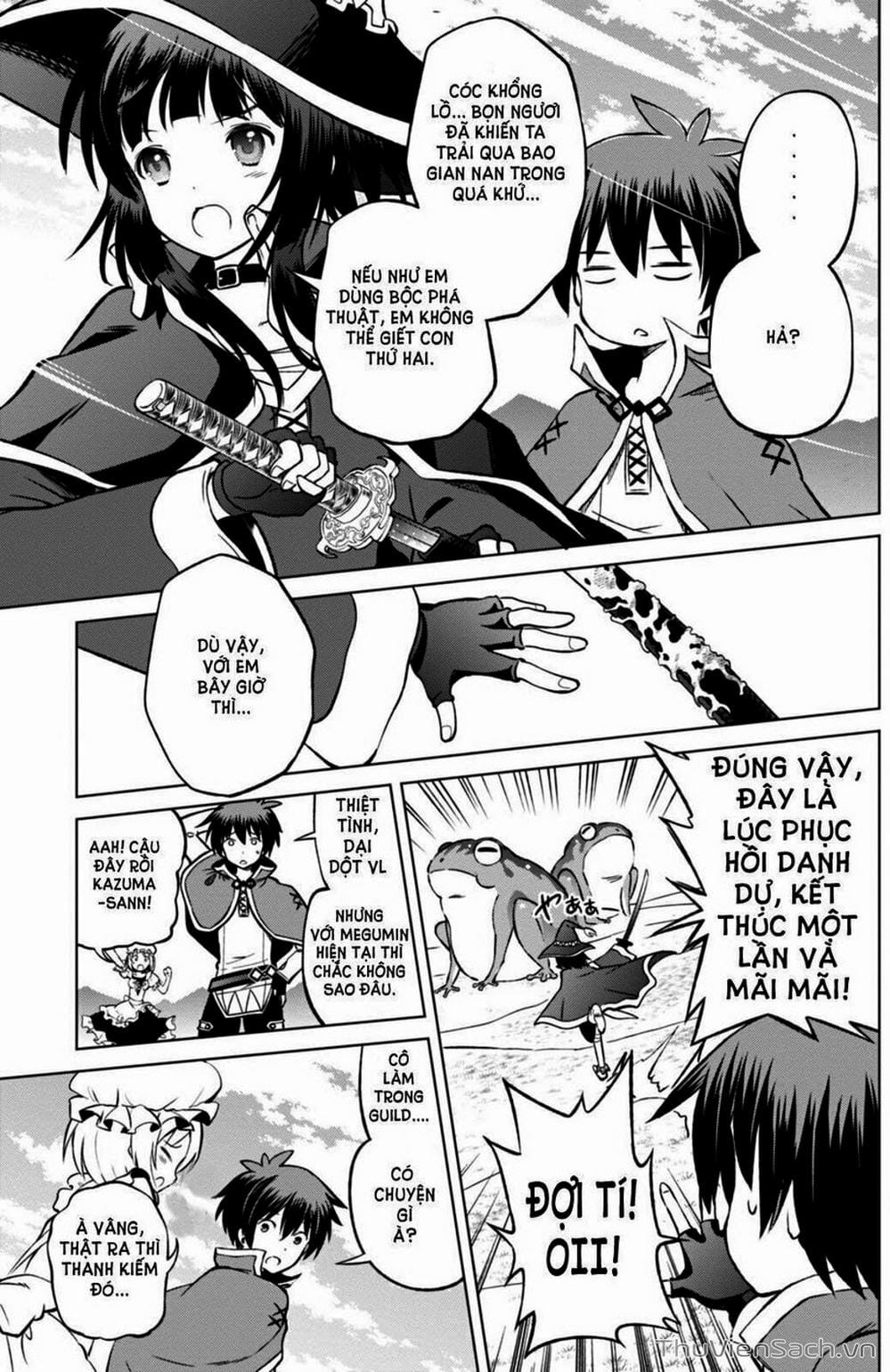 Truyện Tranh Hãy Ban Phúc Lành Cho Thế Giới Tuyệt Vời Này! trang 6