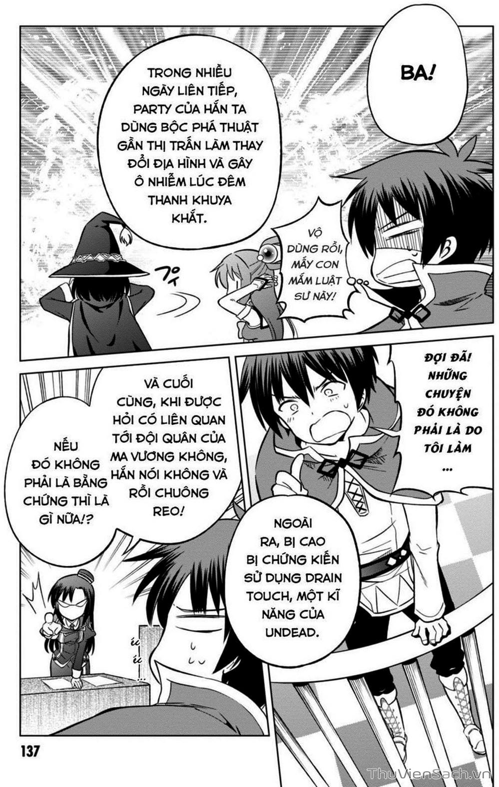 Truyện Tranh Hãy Ban Phúc Lành Cho Thế Giới Tuyệt Vời Này! trang 6