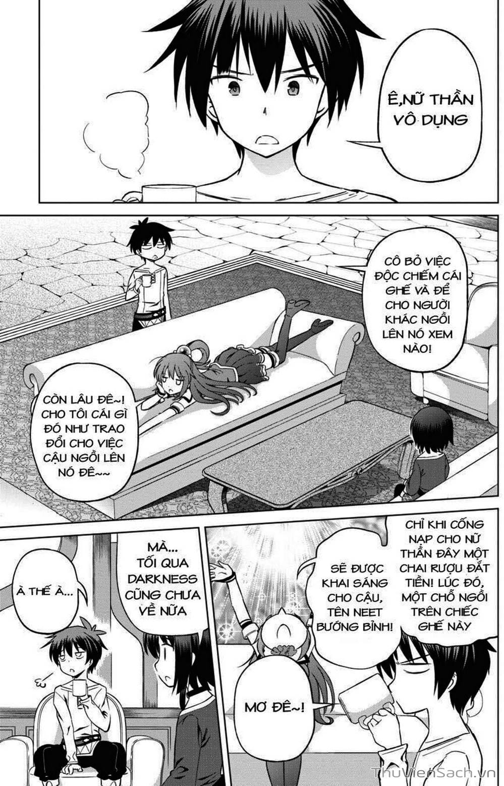 Truyện Tranh Hãy Ban Phúc Lành Cho Thế Giới Tuyệt Vời Này! trang 6
