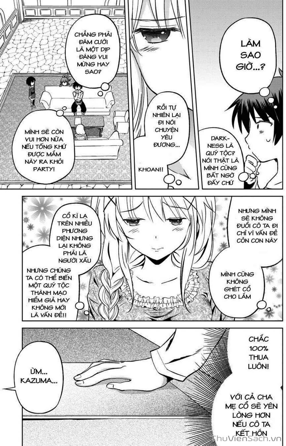 Truyện Tranh Hãy Ban Phúc Lành Cho Thế Giới Tuyệt Vời Này! trang 6