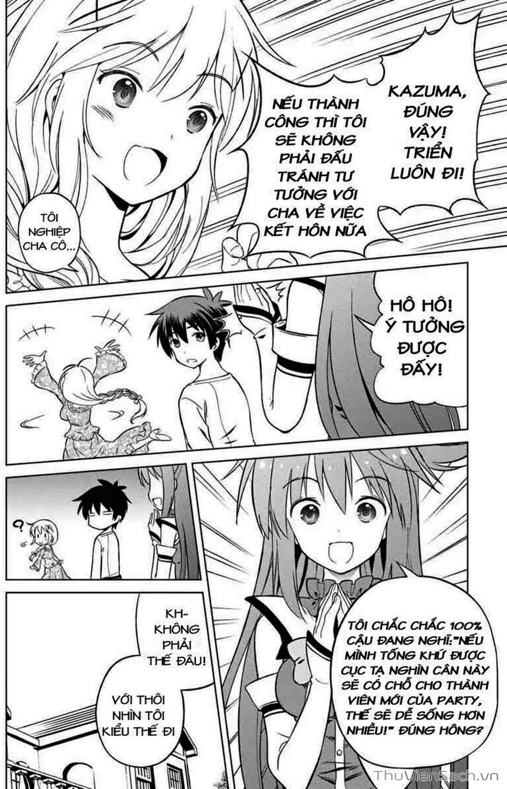 Truyện Tranh Hãy Ban Phúc Lành Cho Thế Giới Tuyệt Vời Này! trang 6