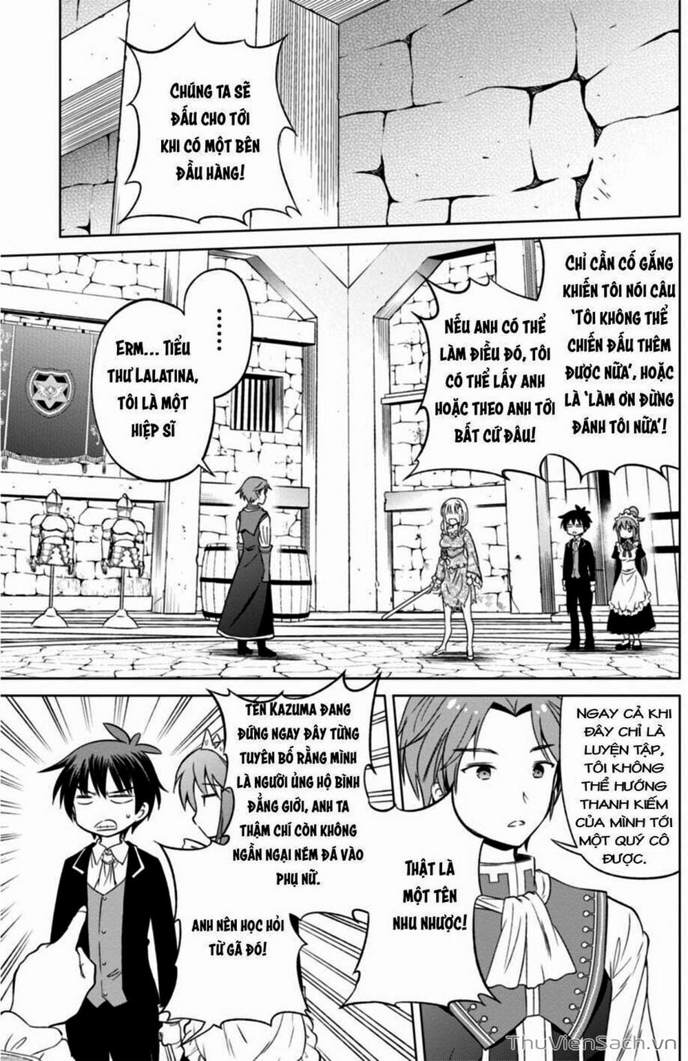 Truyện Tranh Hãy Ban Phúc Lành Cho Thế Giới Tuyệt Vời Này! trang 6